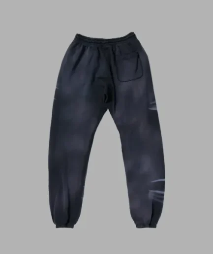 Hellstar Black Airbrushed Skull Sweatpants