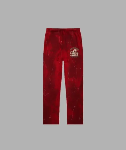 Best Hellstar Red Tye Dye Sweatpants