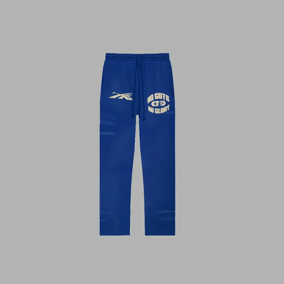 Hellstar Blue No Guts No Glory Sweatpants