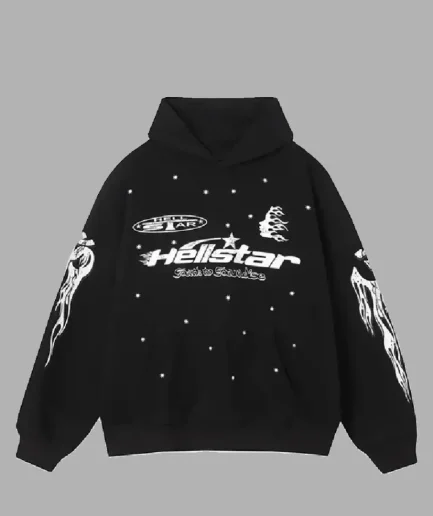 Black Hellstar Racer Hoodie