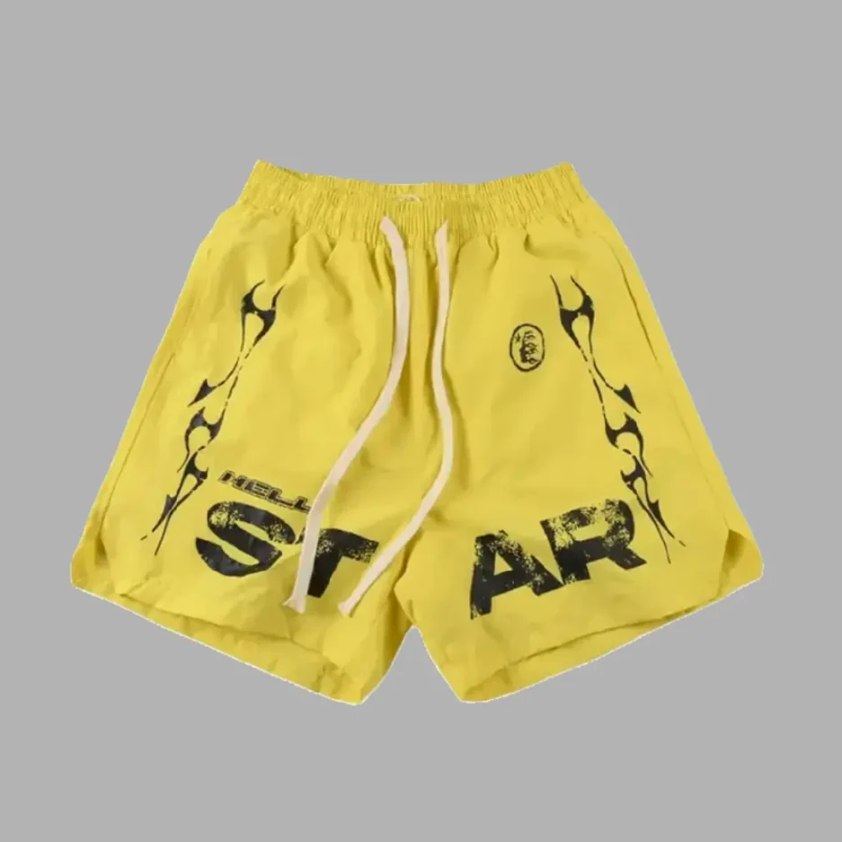 Hellstar Studios Records Yellow Shorts