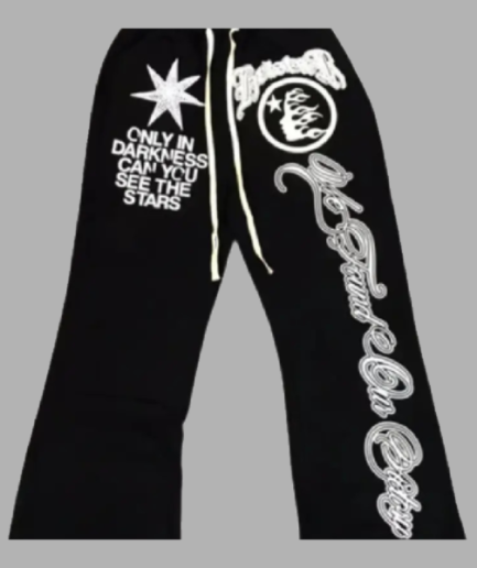 Hellstar Black Racer Sweatpants