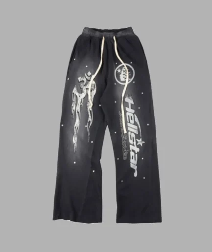 Hellstar Racer Black Sweatpants