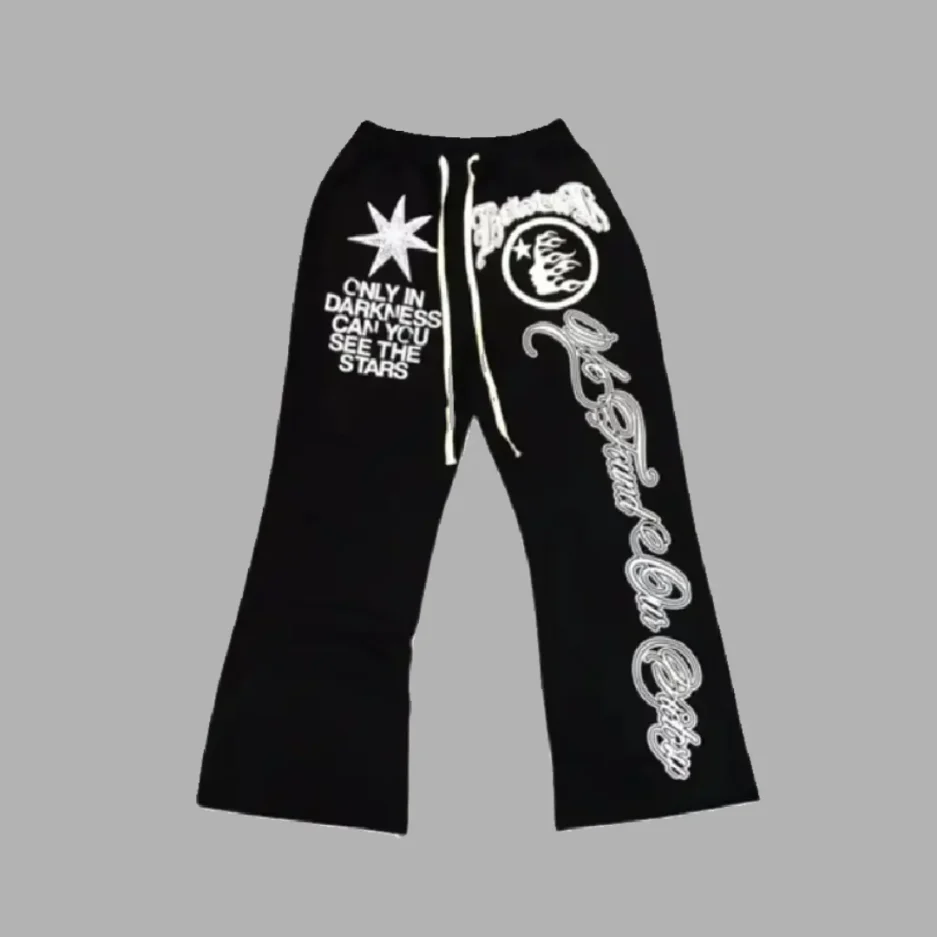 Hellstar Black Racer Sweatpants