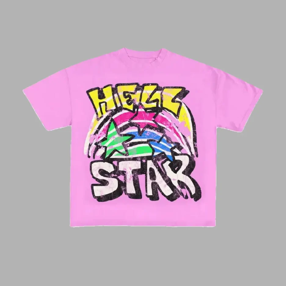 Pink Hellstar Graphic Tee