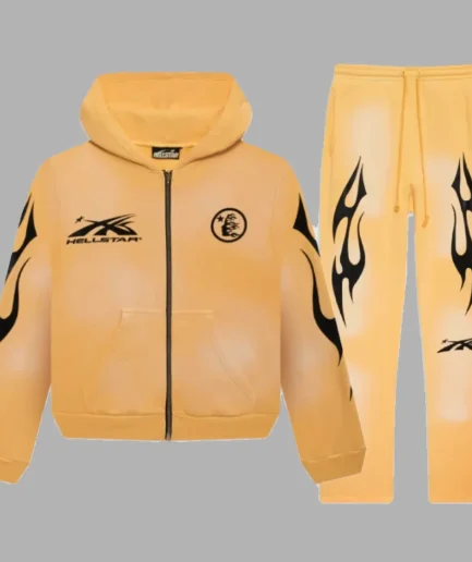 Yellow Hellstar Sport Tracksuit