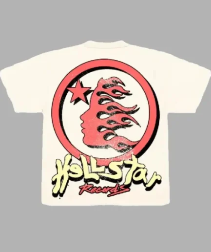 Cream Hellstar Studios Heaven on Earth T-Shirt