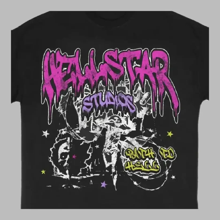 Black Hellstar Studios Path To Hell T-Shirt