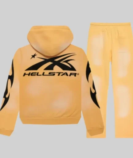 Yellow Hellstar Sport Tracksuit