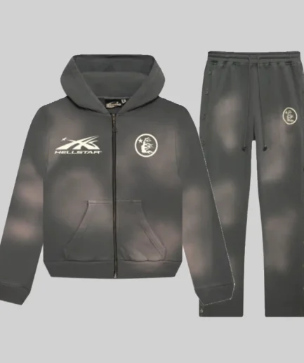 Grey Hellstar Sports Tracksuit