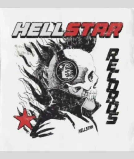 White Hellstar Records T-Shirt