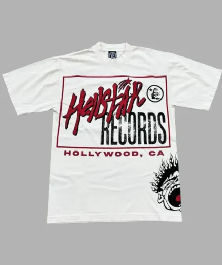 White Hellstar Records Tee