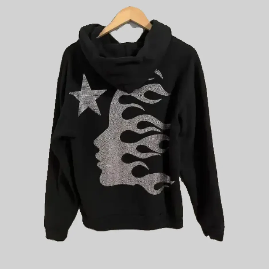 Black Hellstar Capsule 4 Hoodie