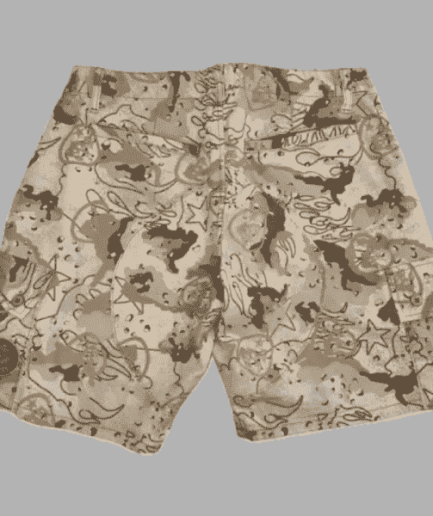 Hellstar Camo Capsule 7 Cargo Shorts