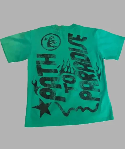 Green Hellstar Path To Paradise T-Shirt