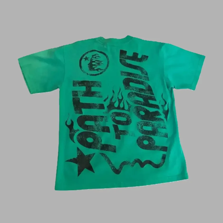 Green Hellstar Path To Paradise T-Shirt