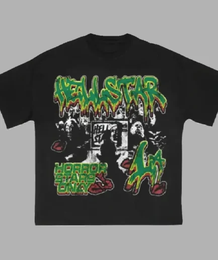 Black Hellstar Horror Star Onzy T-shirt