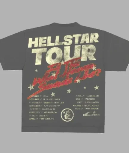 Black Hellstar Studios Biker Tour T-Shirt