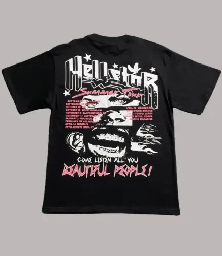 Black Hellstar Beautiful People T-Shirt