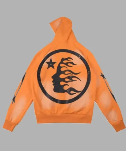 Orange Hellstar Hoodie